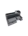 Console centrale vide poche autour levier de vitesse avec porte