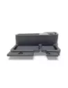 Console centrale vide poche autour levier de vitesse avec porte