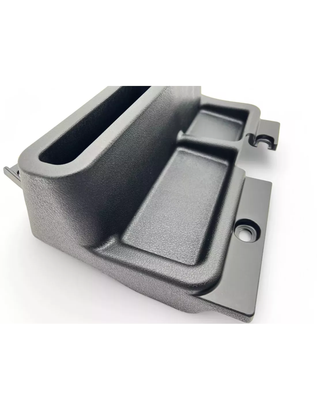 Console centrale vide poche autour levier de vitesse avec porte