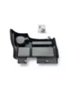 Console centrale vide poche autour levier de vitesse avec porte