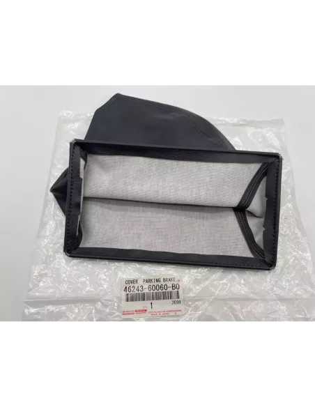 Soufflet cuir gris levier frein à main Land Cruiser Série 7 1984-2009
