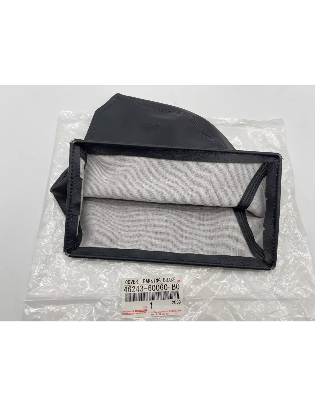 Soufflet cuir gris levier frein à main Land Cruiser Série 7 1984-2009