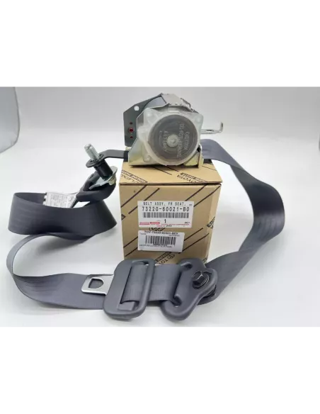 Ceinture de sécurité grise avant gauche conducteur HDJ80 TOYOTA -