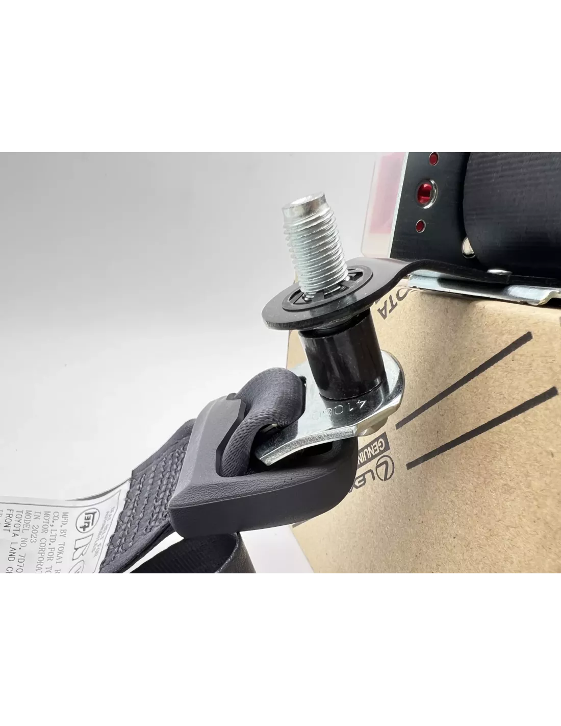 Ceinture de sécurité grise avant gauche conducteur HDJ80 TOYOTA -