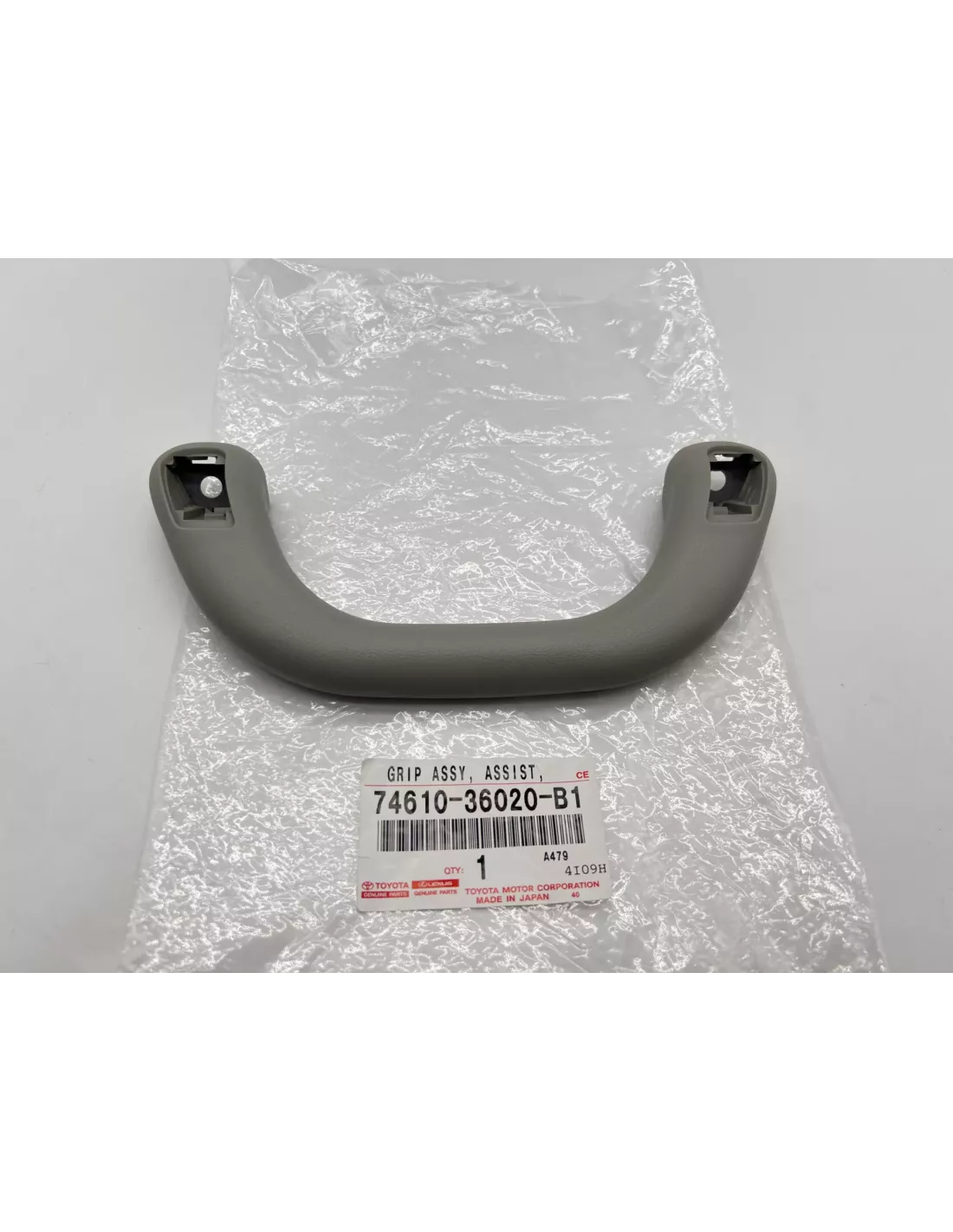 Poignée intérieure de montant de pare brise grise HDJ80 TOYOTA -