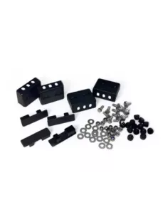 Voeten voor Cross Dakbars 60 mm in Black Alu-Cab ALU CAB 2
