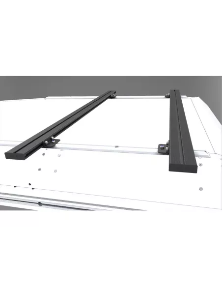 Pieds pour barres de toit transversales 00 mm en noir Alu-Cab ALU CAB