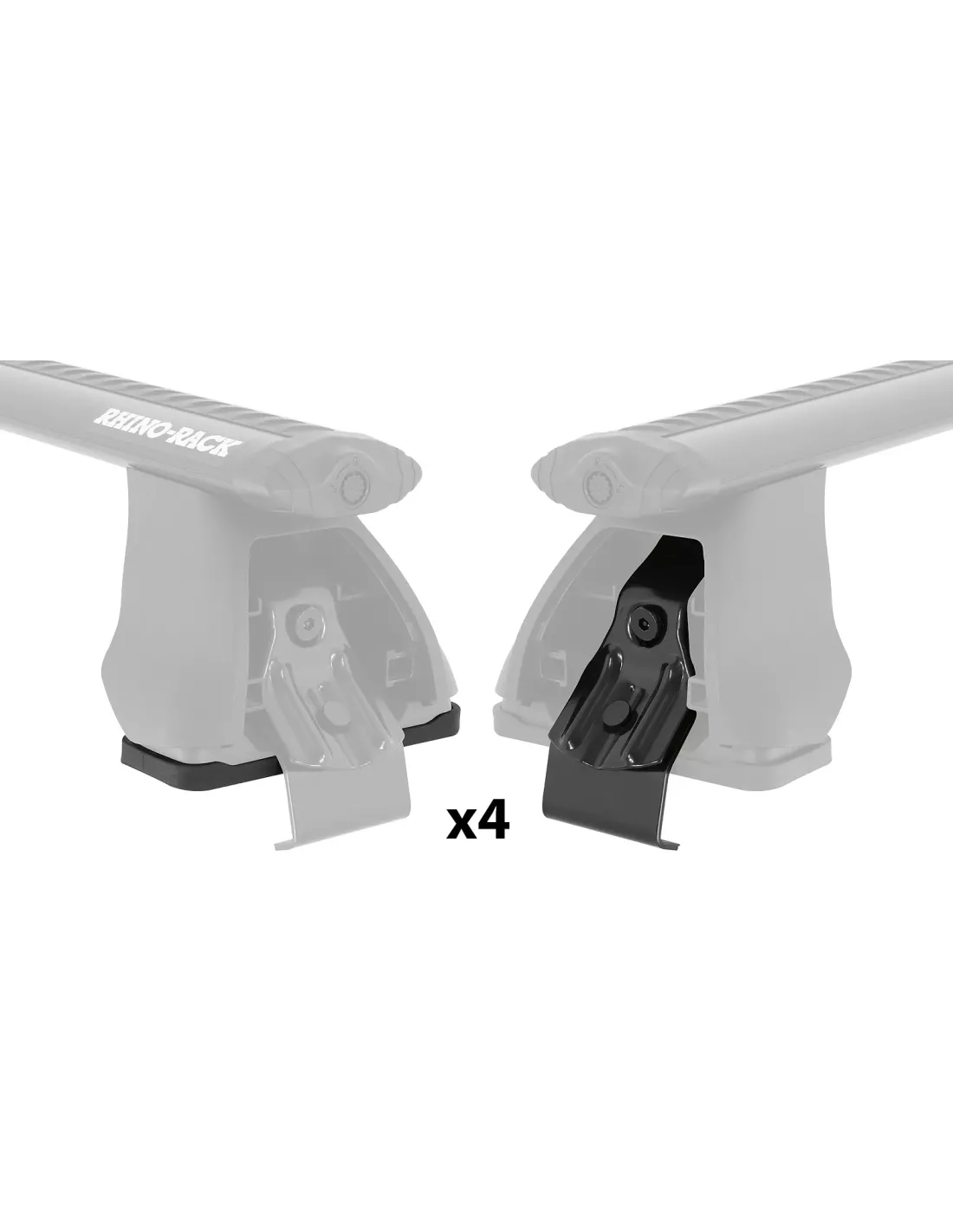 Cale et pince RHINORACK Ford Ranger 2020-2023+ Extra Cab RHINO RACK -