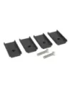 Kit 4 cales d'épaisseur 10 mm pour barre de toit Heavy Duty Rhino
