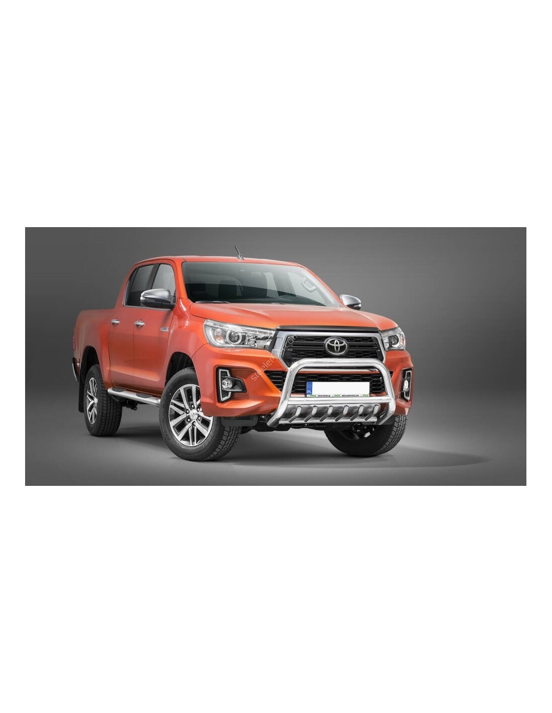 Pare buffle avec griffes pour Toyota Hilux