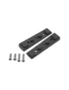 Kit 2 cales d'inclinaison (10mm) pour barre de toit Heavy Duty Rhino