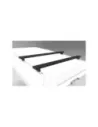 Paire barres de toit transversales 1250mm Alu-Cab - capuchons oranges