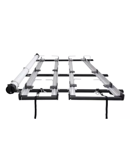 Système de porte-échelle double multi-coulissant 3 0 m avec conduit