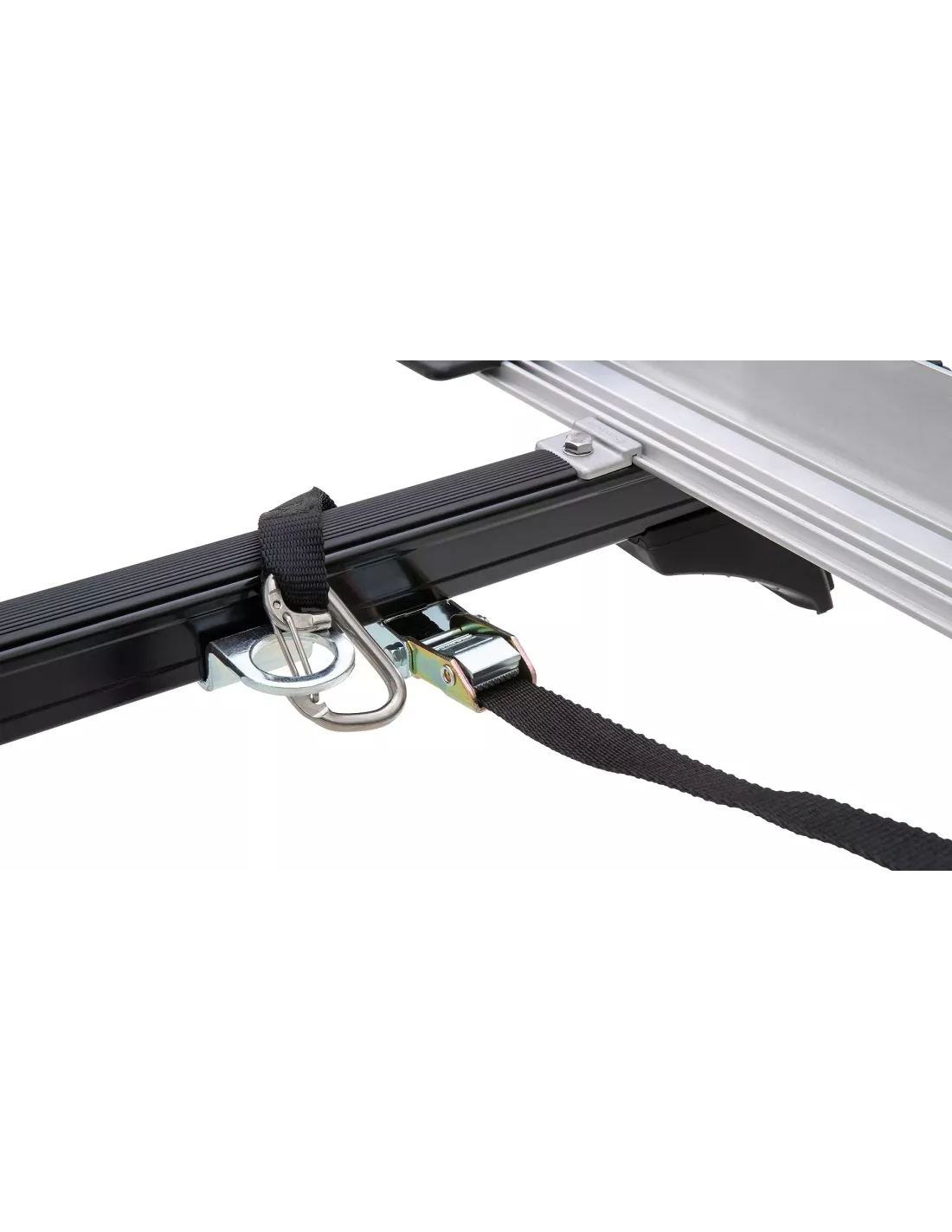 Porte-échelle multi-coulissant 4 0 m avec rouleau de 470 mm