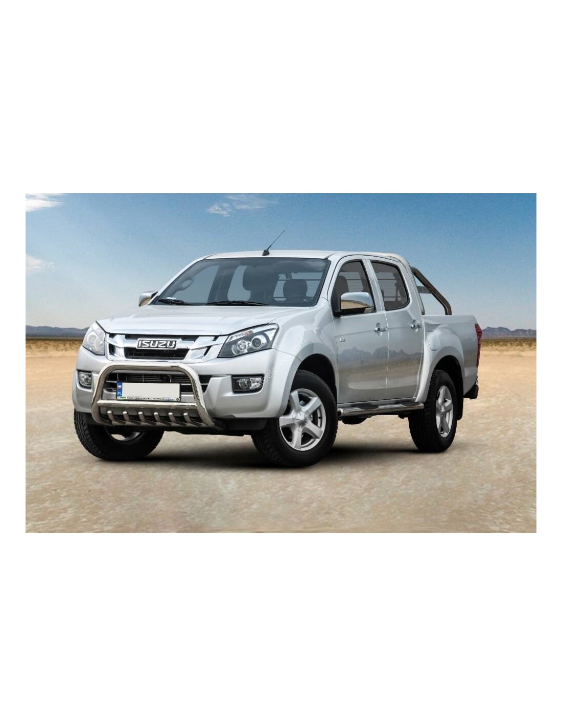 Pare buffle avec griffes pour Isuzu D-Max