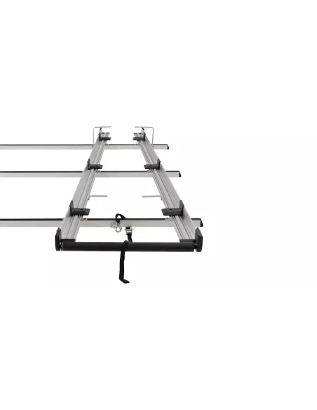 Porte-échelle multi-coulissant 4 0 m avec rouleau de 470 mm