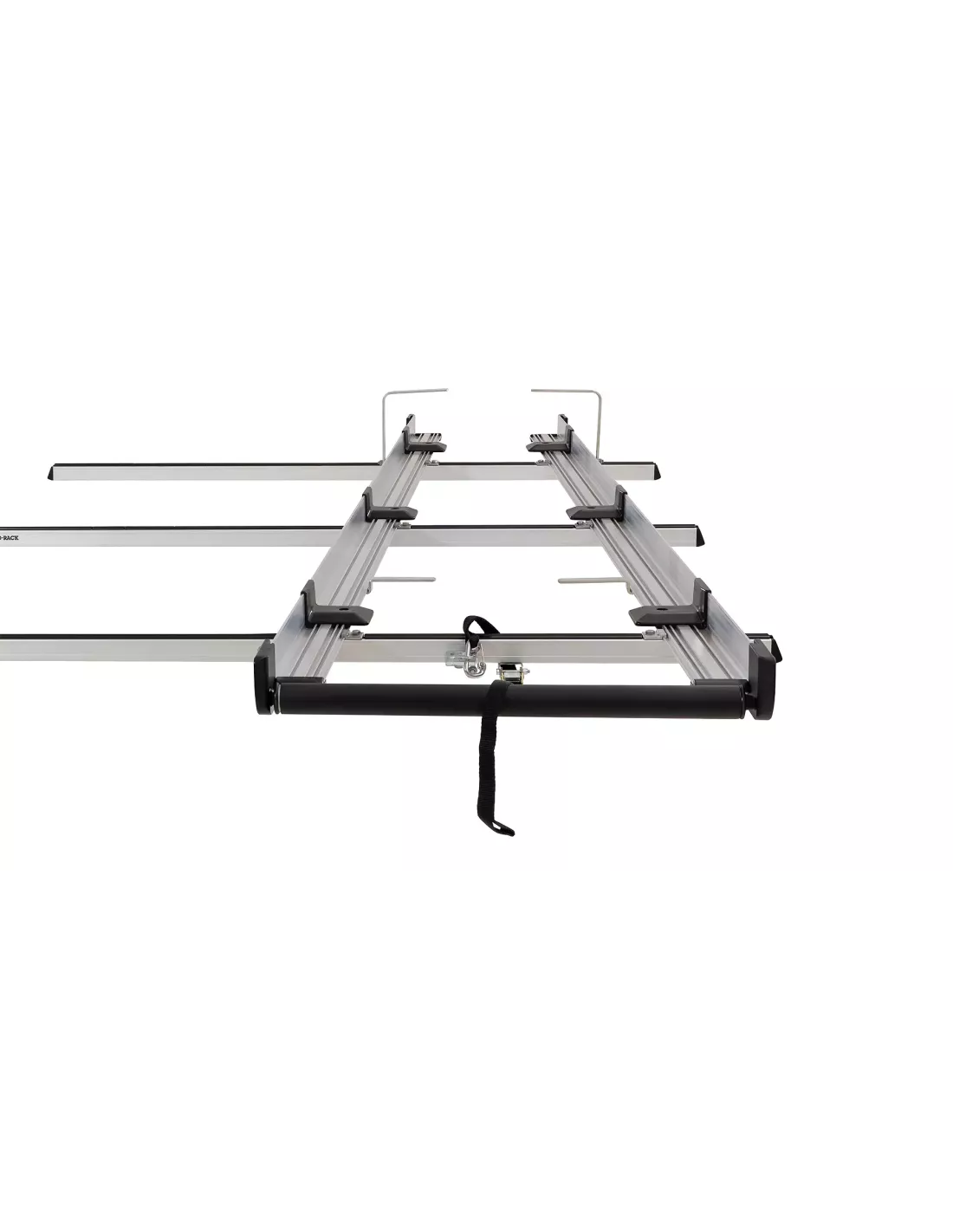 Porte-échelle multi-coulissant 4 0 m avec rouleau de 470 mm