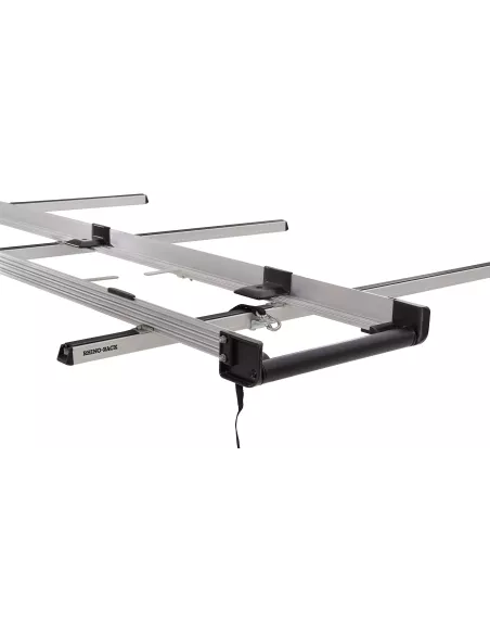 Porte-échelle multi-coulissant 4 0 m avec rouleau de 470 mm
