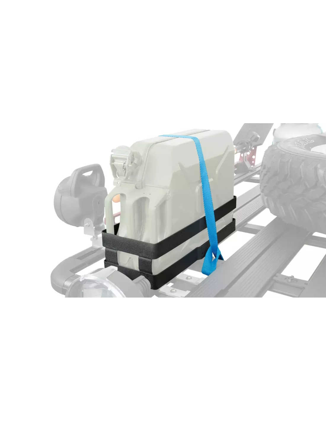 Porte jerrycan Horizontal RHINORACK 480x170 mm RHINO RACK -