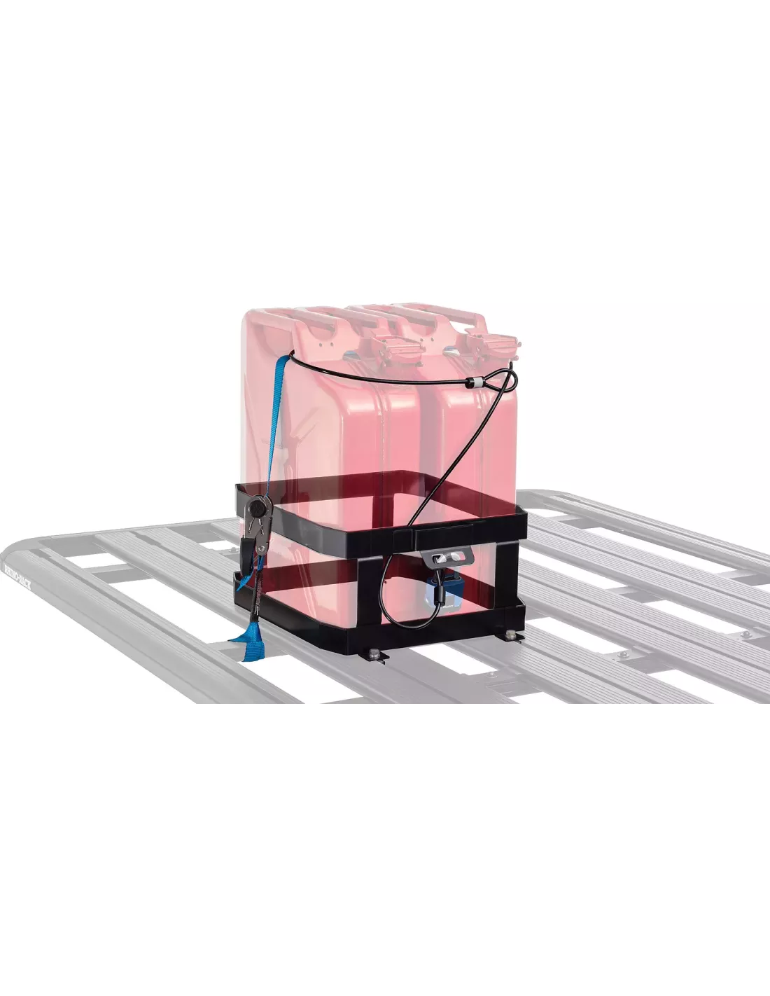 Double Vertical Jerry Can Holder Rhino Rack RHINO RACK - accessoire