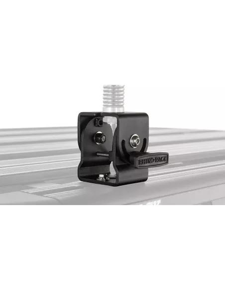 Support pliant rabatable d'antenne ou led pour galerie et barre de