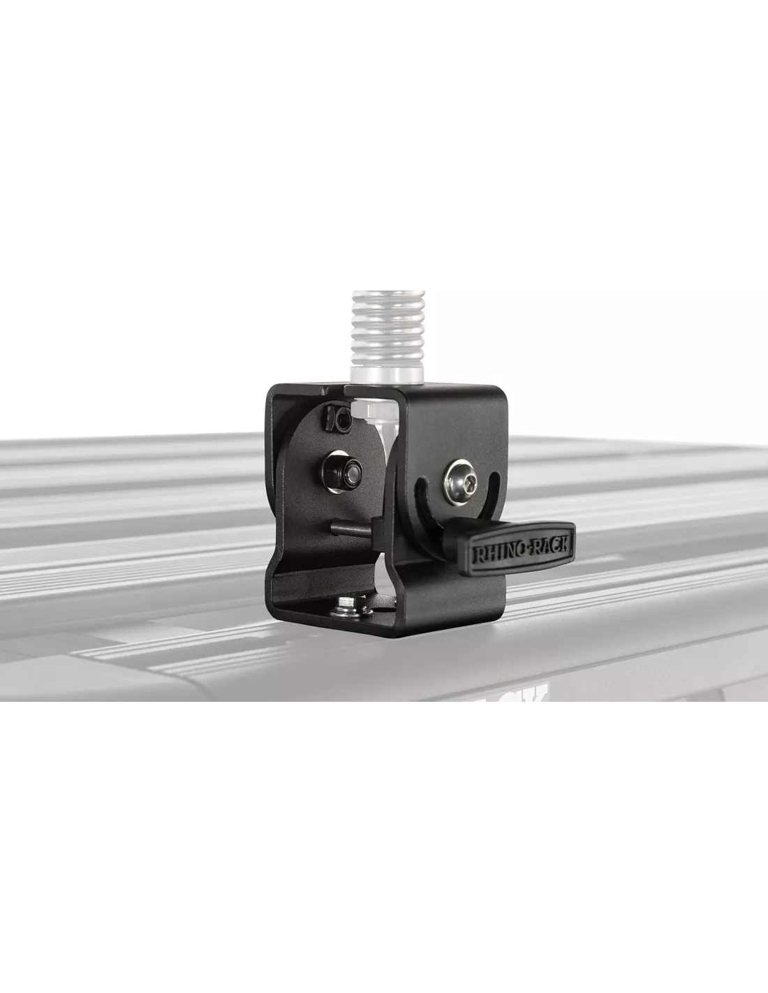 Support pliant rabatable d'antenne ou led pour galerie et barre de