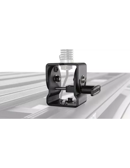 Support pliant rabatable d'antenne ou led pour galerie et barre de