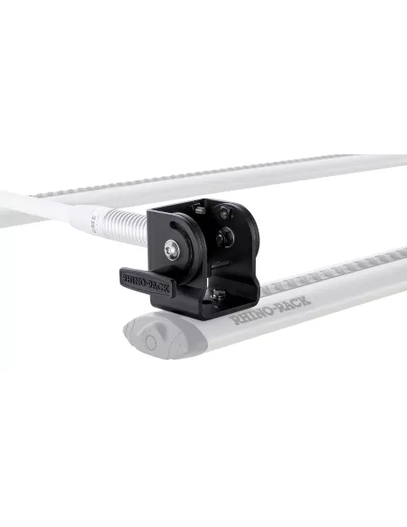 Support pliant rabatable d'antenne ou led pour galerie et barre de