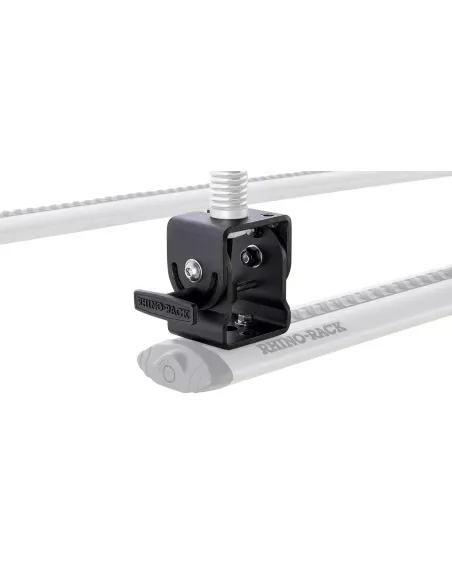 Support pliant rabatable d'antenne ou led pour galerie et barre de