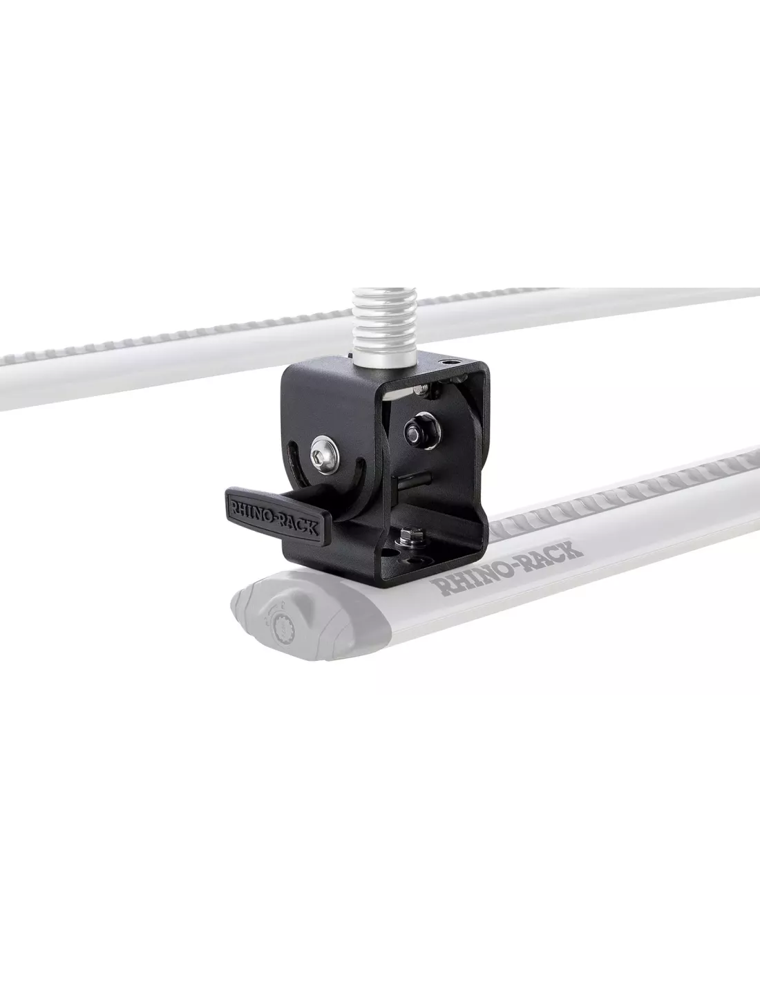 Support pliant rabatable d'antenne ou led pour galerie et barre de