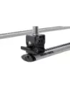 Support pliant rabatable d'antenne ou led pour galerie et barre de