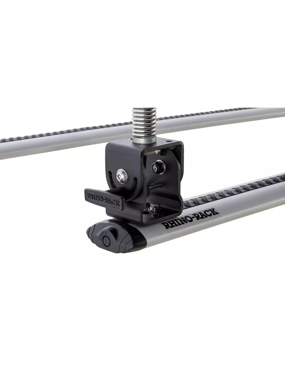 Support pliant rabatable d'antenne ou led pour galerie et barre de