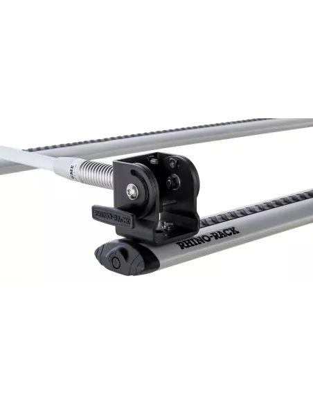 Support pliant rabatable d'antenne ou led pour galerie et barre de