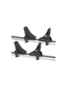 Porte kayak sur barre universelle chargement latéral RHINO RACK -