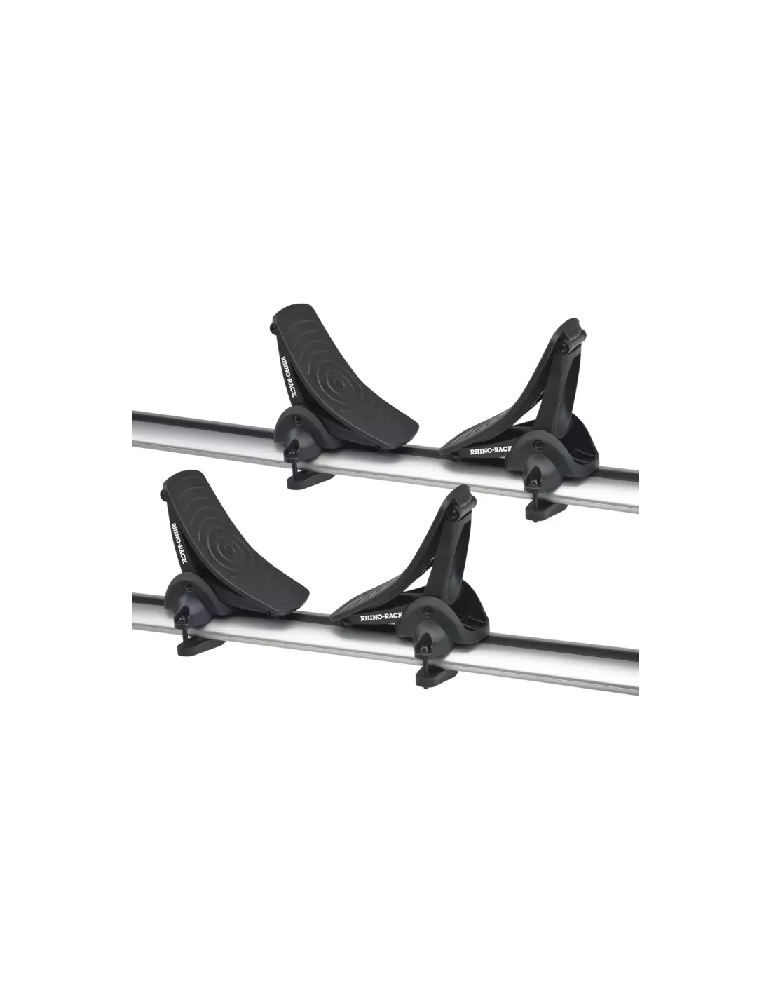 Porte kayak sur barre universelle chargement latéral RHINO RACK -