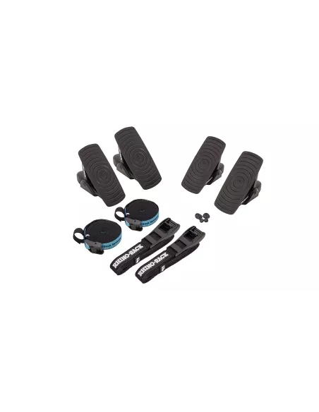 Kit porte kayak sur barre de toit et galerie avec chargement latéral