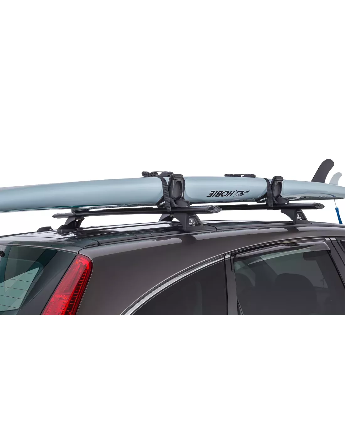 Kit porte kayak sur barre de toit et galerie avec chargement latéral