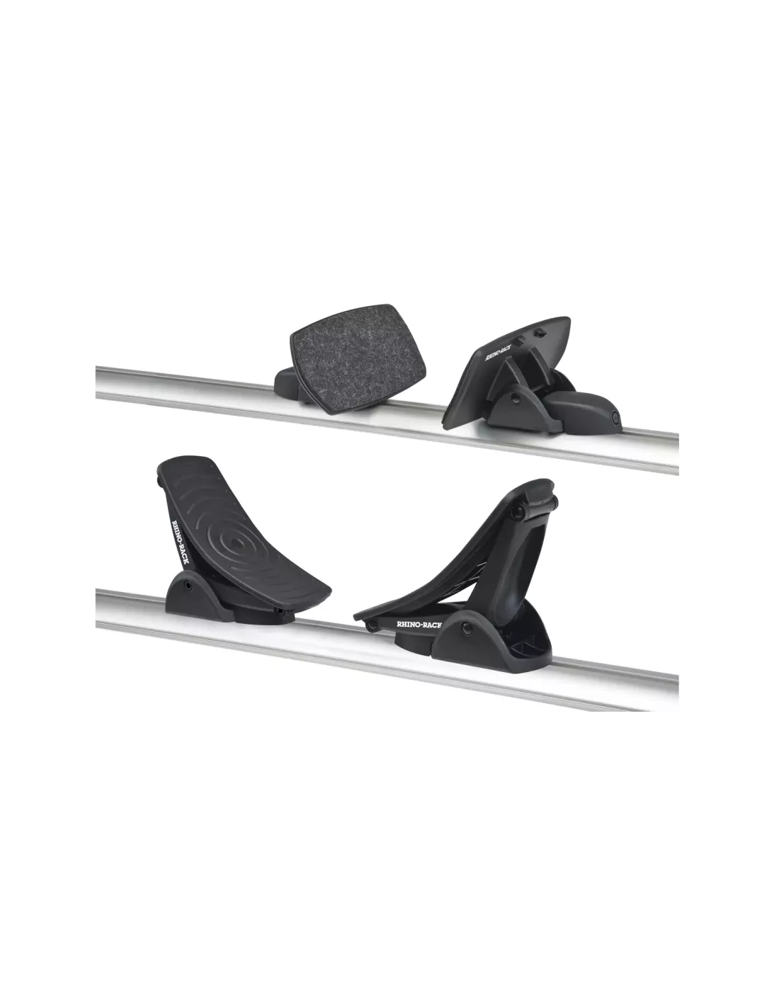 Kit porte kayak sur barre de toit et galerie avec chargement arrière
