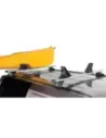 Kit porte kayak sur barre de toit et galerie avec chargement arrière