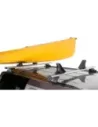 Kit porte kayak sur barre de toit et galerie avec chargement arrière