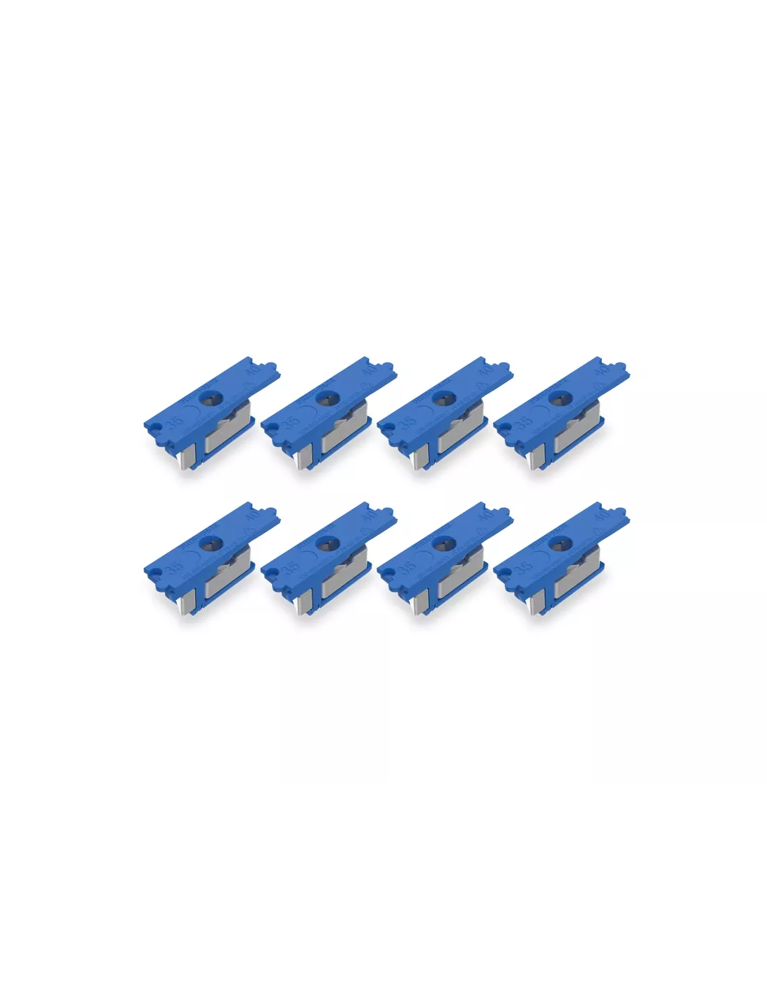 Pack de 8 écrous M6 à coulisse Zwifloc Rhino Rack RHINO RACK -