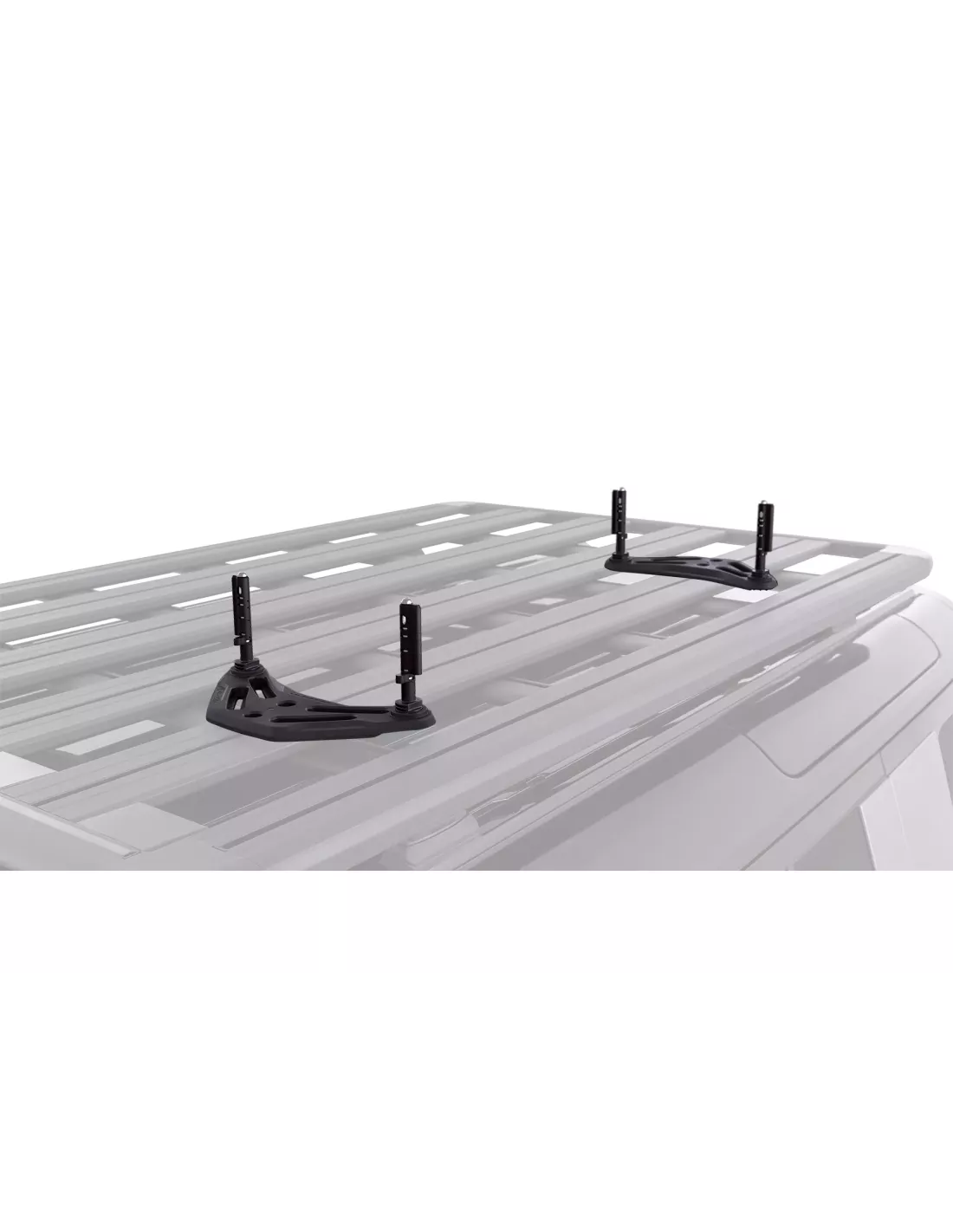Supports plats galerie Rhino Rack pour Plaques à sable Maxtrax avec