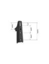 Support de auvent démontage rapide Stow It de Rhino Rack - pack de 2