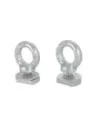 Kit de 2 anneaux avec écrou noyé pour barre de toit Heavy Duty de