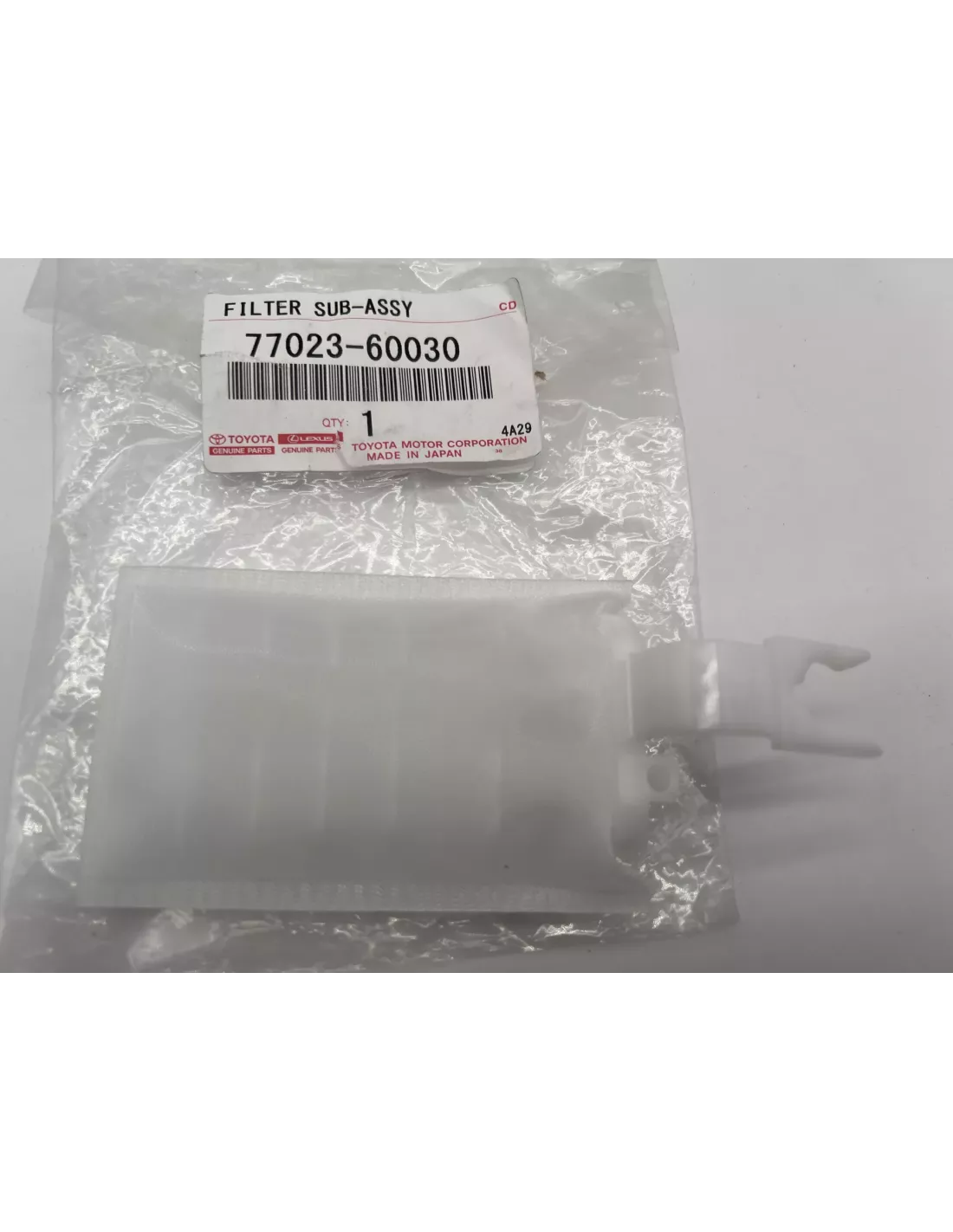 Filtre aspiration carburant intérieur réservoir HDJ100 TOYOTA -