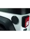 Trappe à carburant en aluminium noir satiné pour Jeep Wrangler JK DTC