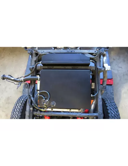 Réservoir supplémentaire auxiliaire inox 160L Toyota HZJ78 et HZJ79