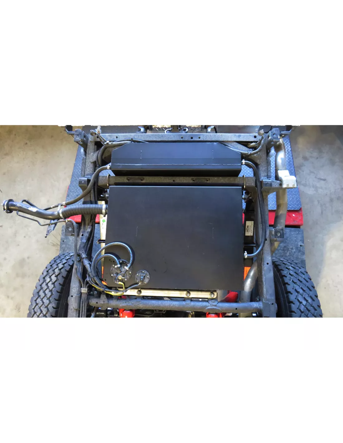 Réservoir supplémentaire auxiliaire inox 160L Toyota HZJ78 et HZJ79