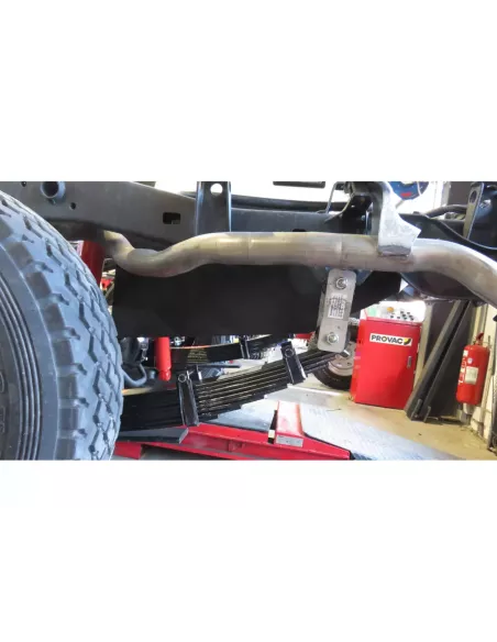 Réservoir supplémentaire auxiliaire inox 160L Toyota HZJ78 et HZJ79
