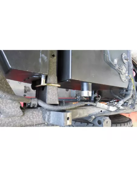 Réservoir supplémentaire auxiliaire inox 160L Toyota HZJ78 et HZJ79